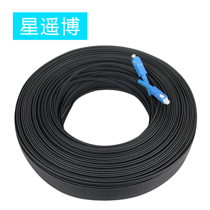 星遙博CYB-GX-T3150 SC單模皮線光纜評測 150米版為長距離光纖部署提供可靠方案